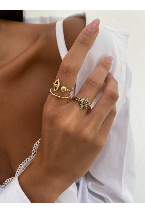 Mika Star Blackened Ring — image 12 of 16