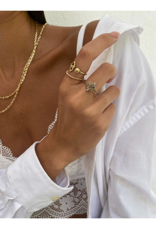 Mika Star Blackened Ring — image 6 of 16