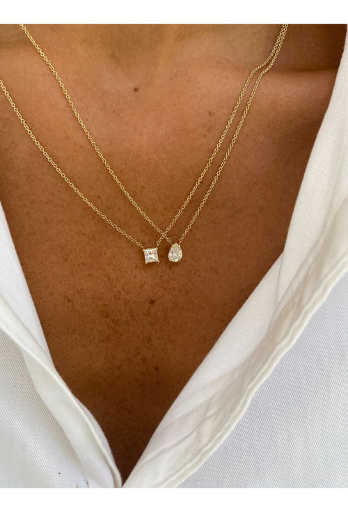 Diamond Drop Necklace — image 7 of 10