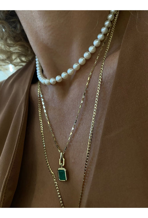 Valerie Emerald Necklace — image 5 of 7