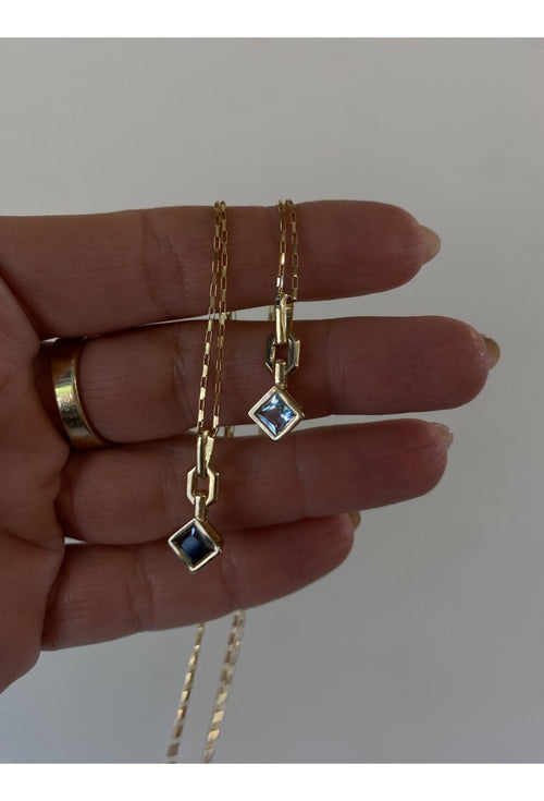 Tommy Necklace with Black Moissanite — image 10 of 12