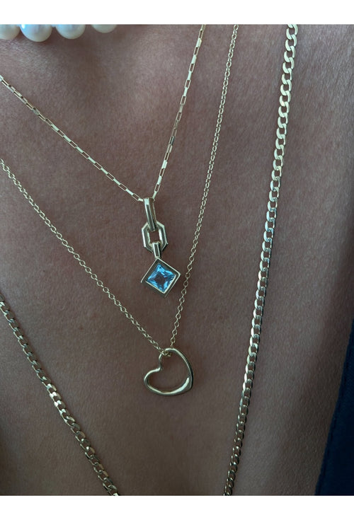 Tommy Aqua Marine Necklace — image 5 of 8