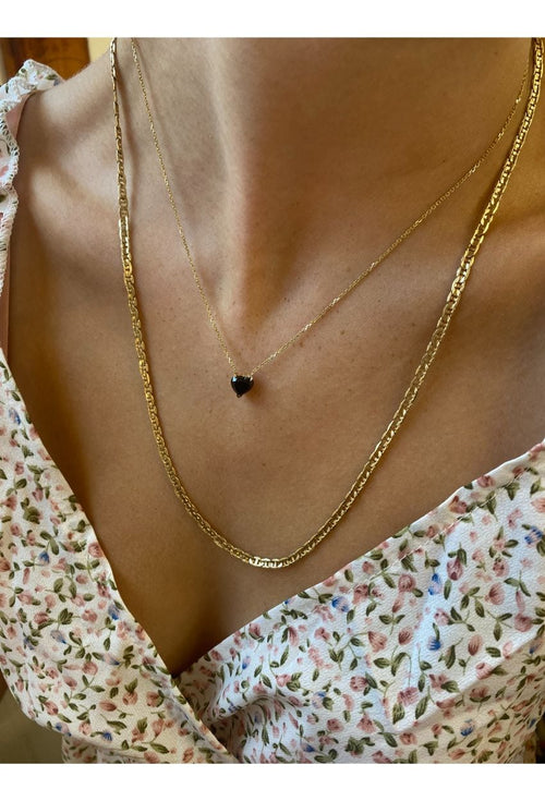 Black Heart Necklace — image 5 of 11