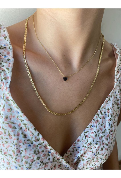 Black Heart Necklace — image 7 of 11
