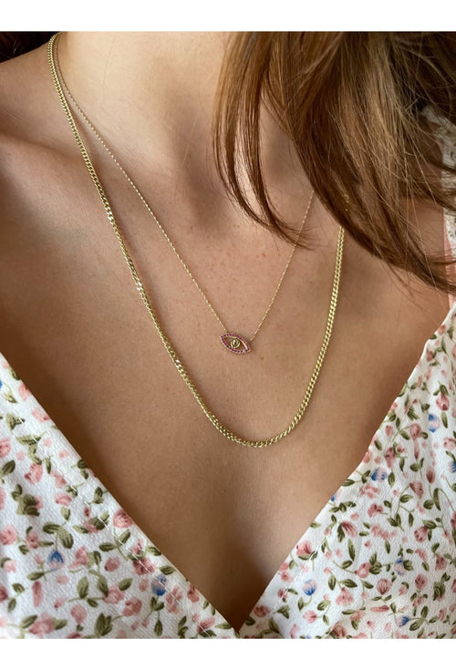 Ruby Eye Necklace — image 6 of 8