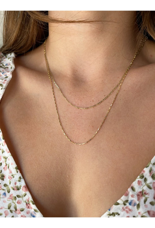 Slim Figaro Necklace — image 3 of 9