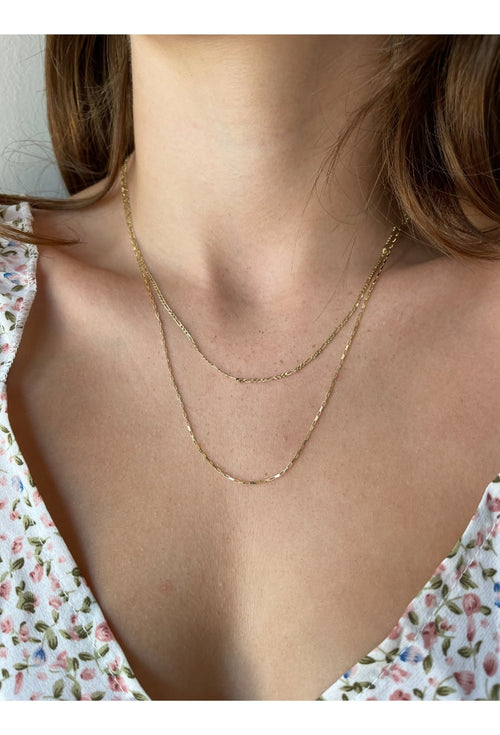 Slim Figaro Necklace — image 4 of 9