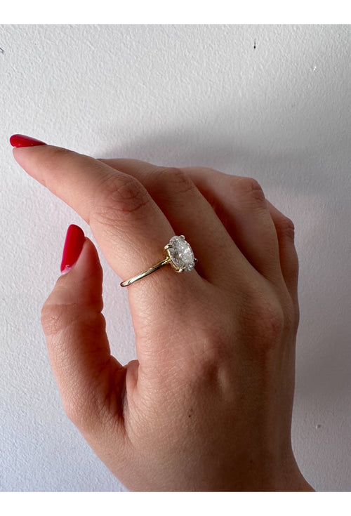 Oval Eve Diamond Ring — image 13 of 14