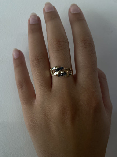 Mona Black Diamond Ring — image 3 of 7