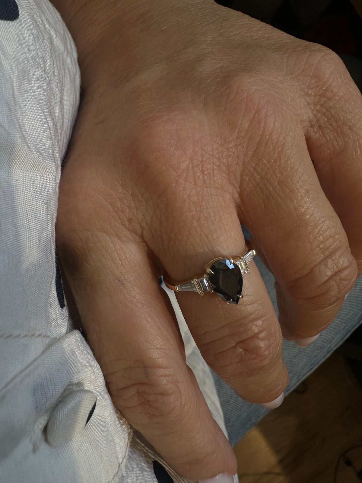 Linor Black Diamond Ring — image 8 of 16