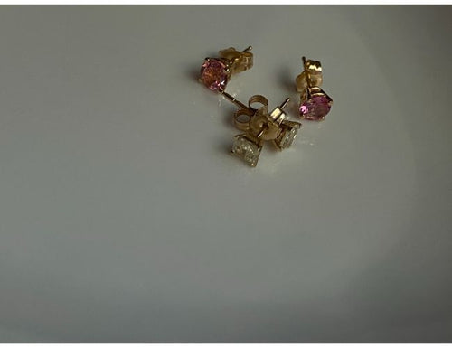 Pink Tourmaline Earrings — image 4 of 5