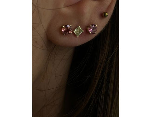 Pink Tourmaline Earrings — image 2 of 5