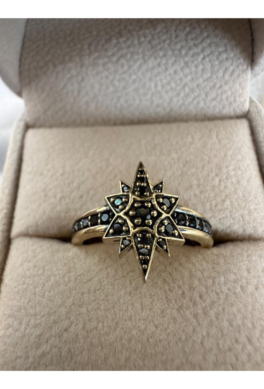 Mika Star Black Diamonds Ring — image 8 of 10