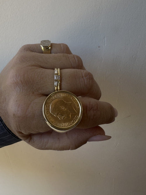 Louis Coin Signet Ring — image 7 of 9