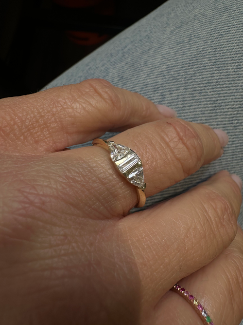 Butterfly Diamond Ring — image 11 of 15
