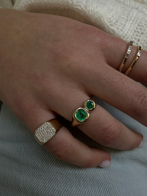 Yam Emerald Ring — image 6 of 8
