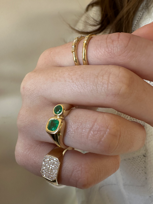 Yam Emerald Ring — image 4 of 8