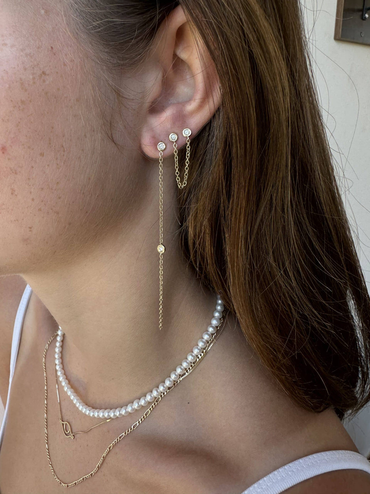 Camille Double Diamonds Earring — earrings — image 13 of 20