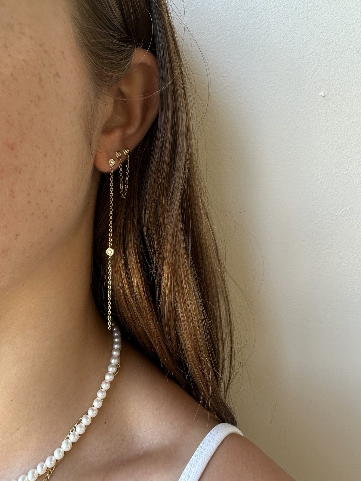 Camille Double Diamonds Earring — earrings — image 18 of 20