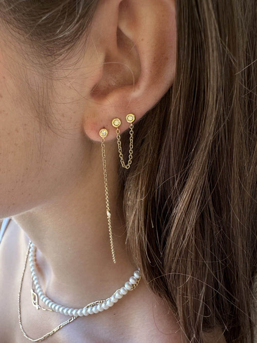 Camille Double Diamonds Earring — earrings — image 17 of 20