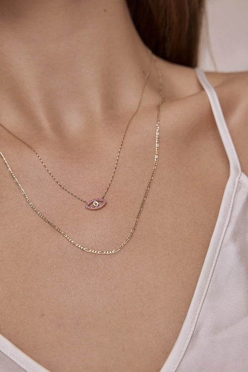Ruby Eye Necklace — image 5 of 8
