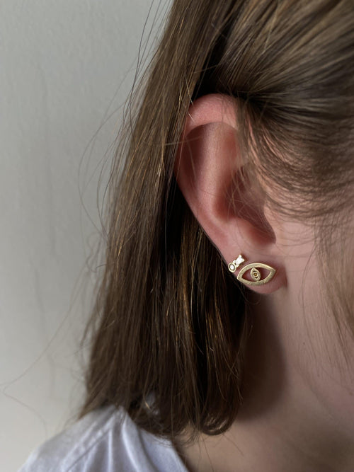Classic "Evil Eye" Earrings — image 9 of 10