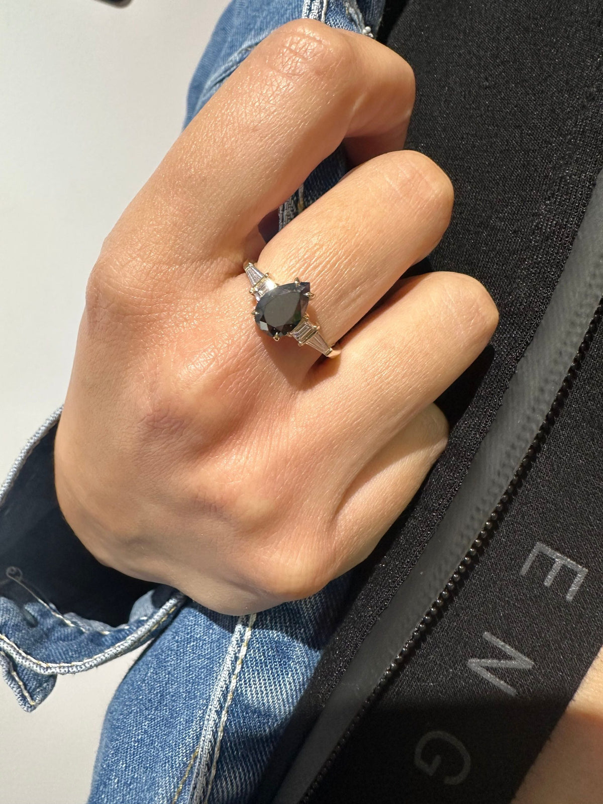 Linor Black Diamond Ring — image 10 of 16