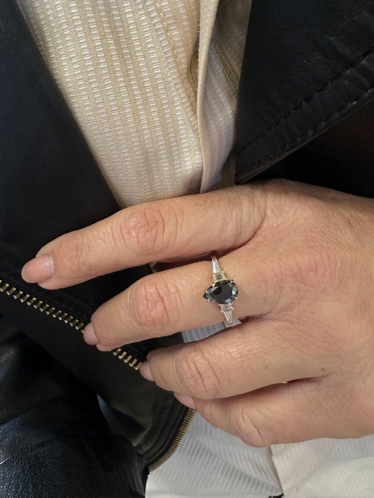 Linor Black Diamond Ring — image 13 of 16