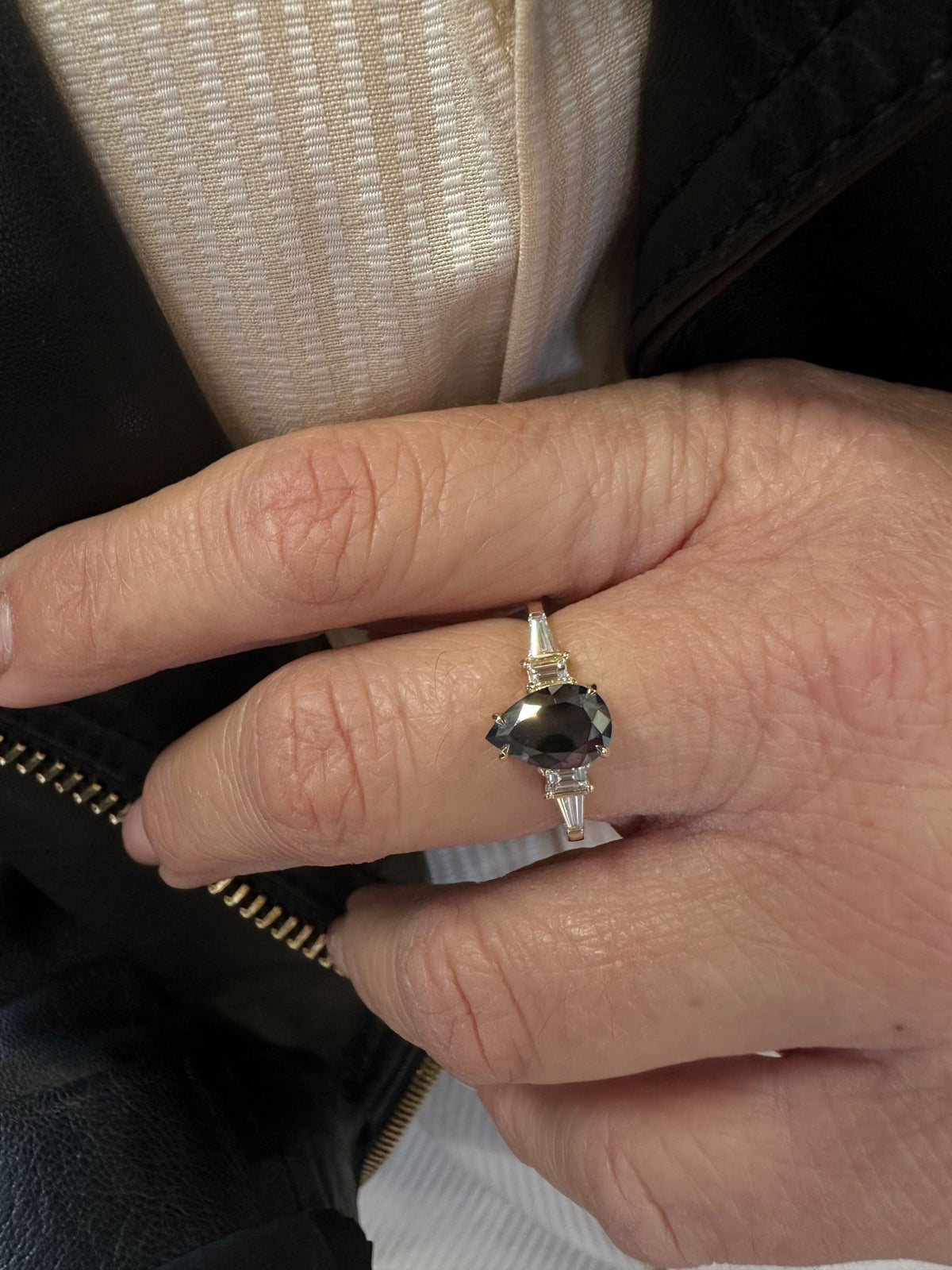 Linor Black Diamond Ring — image 15 of 16