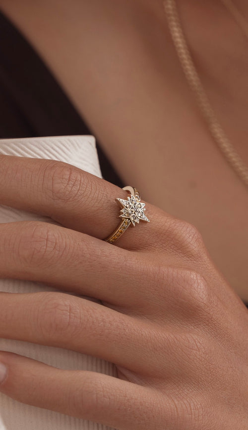 Mika Star Blackened Ring — image 13 of 16