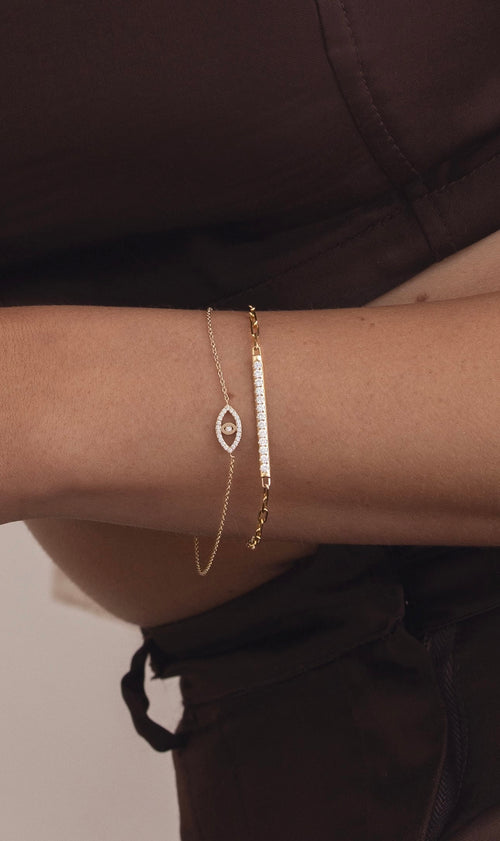 Diamond Line Bracelet — image 6 of 9