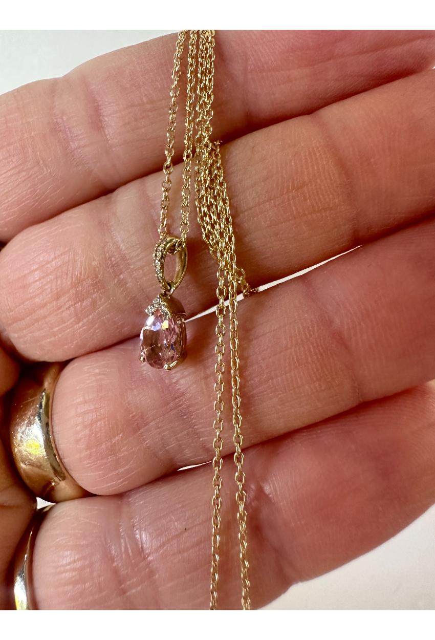Emmanuel Morganite Necklace — image 6 of 14