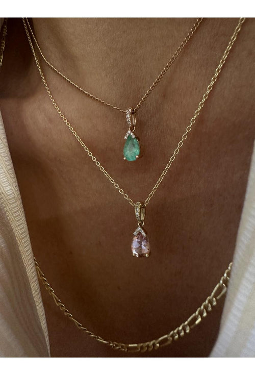 Emmanuel Morganite Necklace — image 7 of 14