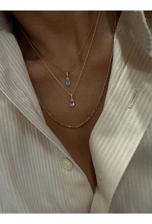 Emmanuel Morganite Necklace — image 4 of 14