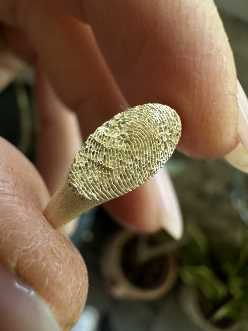 Maya Fingerprint Ring — image 5 of 5
