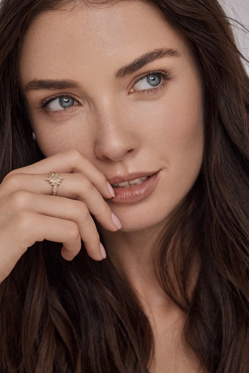 Mika Star Gold Ring — image 3 of 8