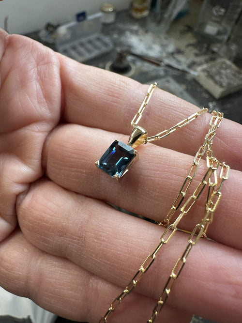 Jonathan London Blue Topaz Necklace — image 4 of 7