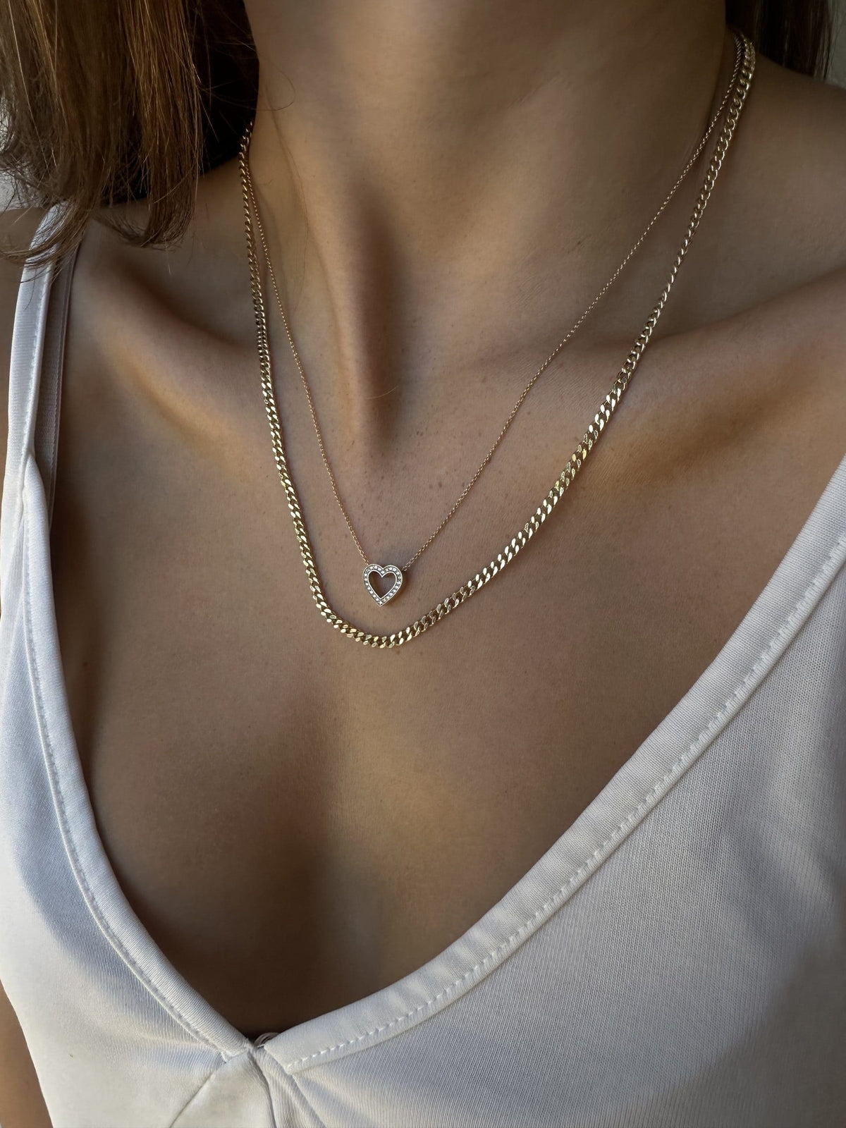 Chain Link Necklace 3 mm — image 7 of 16