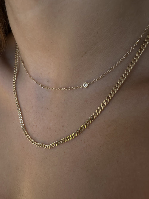 Chain Link Necklace 3 mm — image 12 of 16