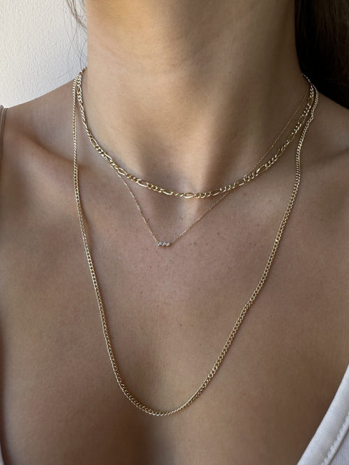 Chain Link Necklace 2 mm — image 3 of 6