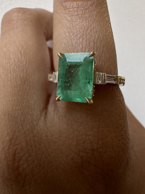 Emerald Vogue Ring — image 14 of 17