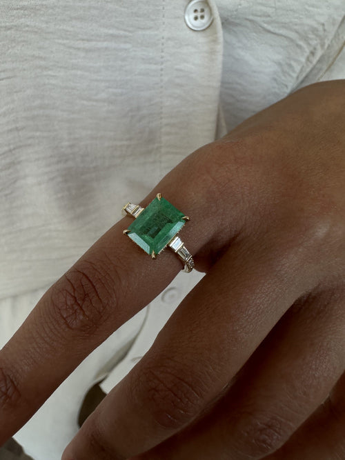 Emerald Vogue Ring — image 11 of 17