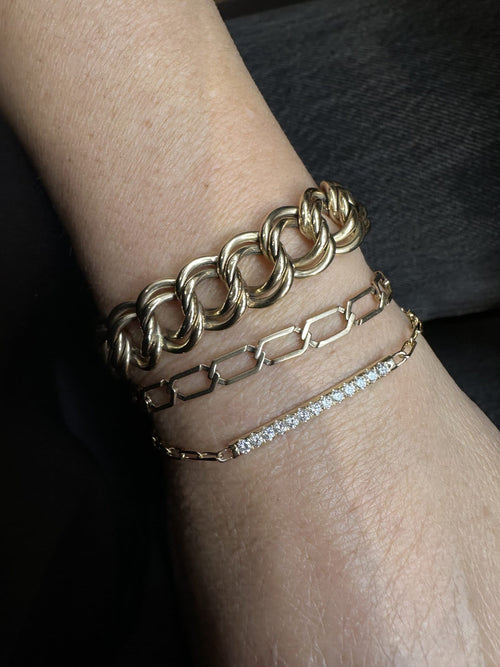 Diamond Line Bracelet — image 7 of 9