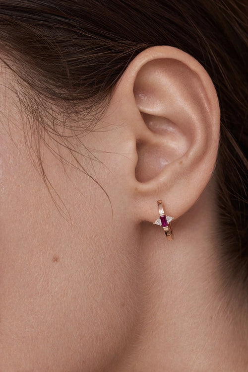 Julia Ruby Earrings — image 3 of 5