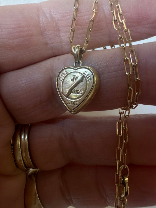 שרשרת לב Je T'aime — תמונה 5 מתוך 12
