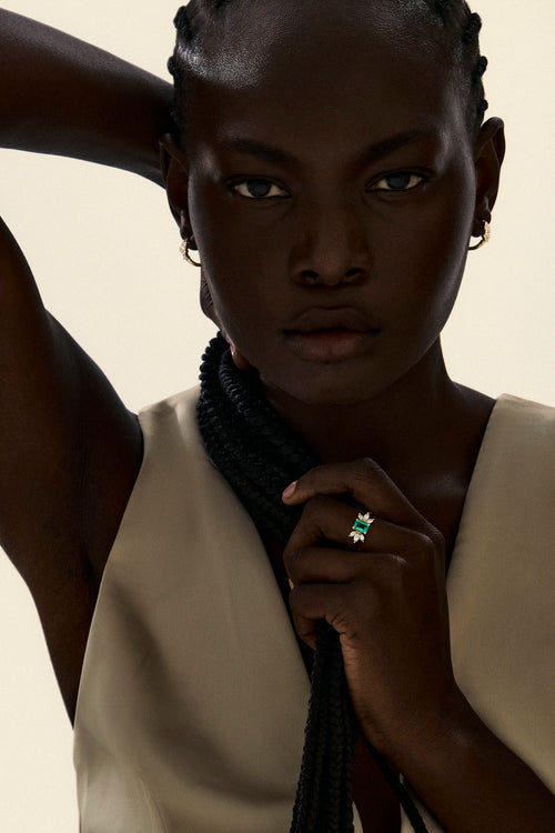 Emerald Amit Ring — image 5 of 12