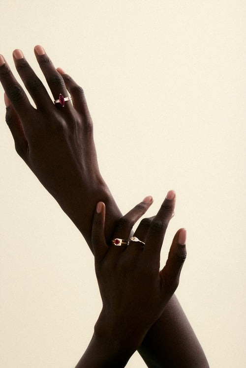 Lale Ruby Ring — image 5 of 7