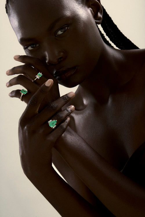 Emerald Amit Ring — image 9 of 12