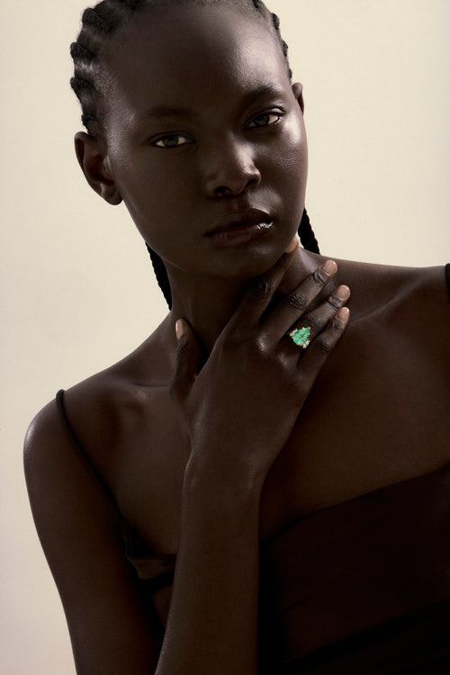 Emerald Pear Julia Ring — image 16 of 18