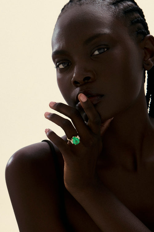 Emerald Pear Julia Ring — image 13 of 18